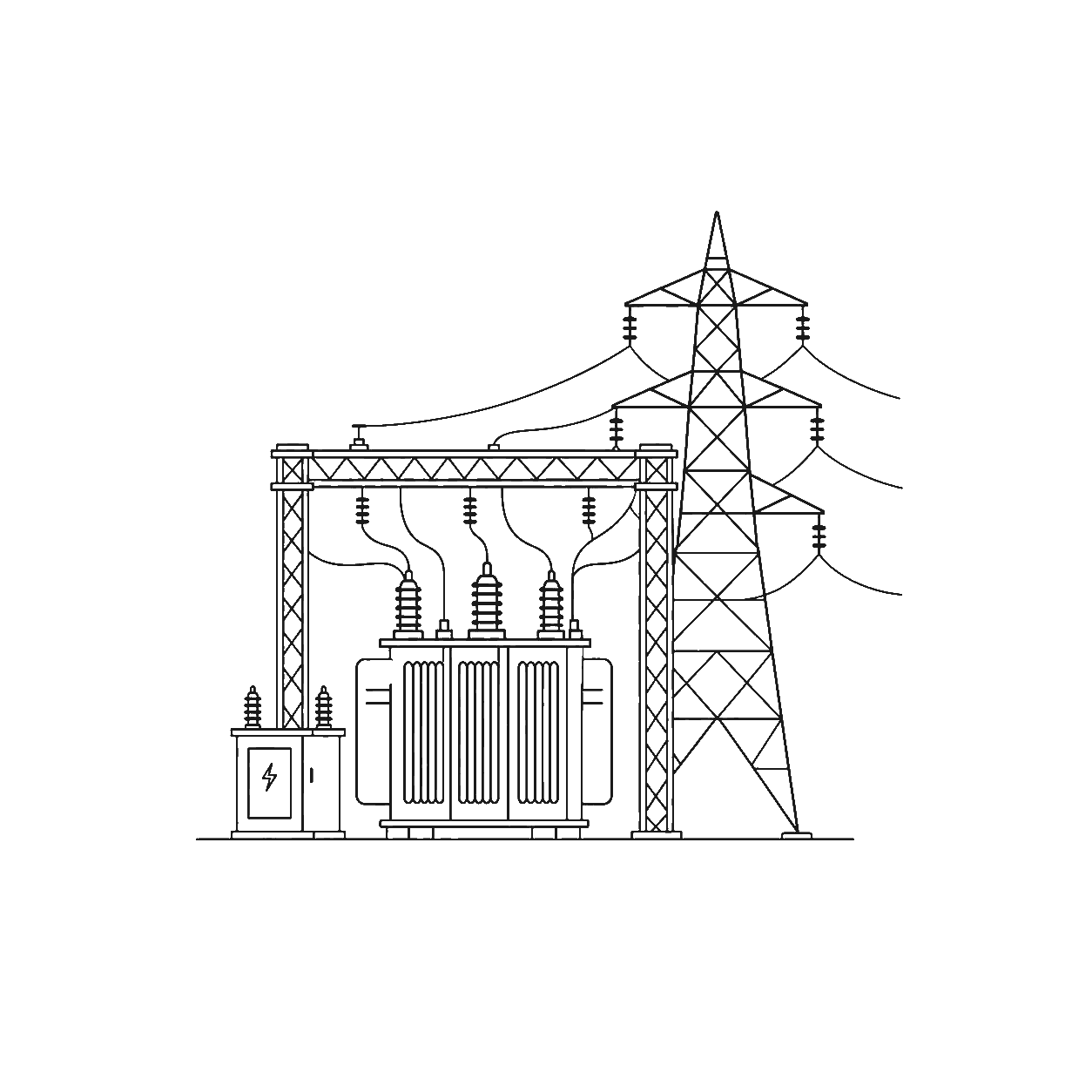 Power & Utilities sector illustration